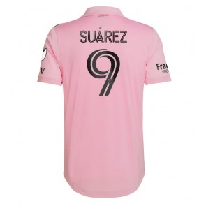 Inter Miami Luis Suarez #9 Replika Hjemmebanetrøje Dame 2023-24 Kortærmet